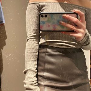 Off the shoulder top